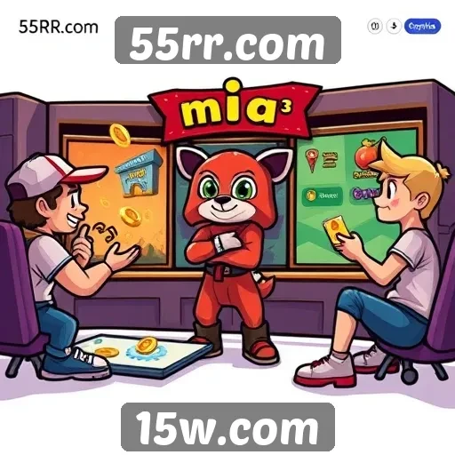 Recursos interativos disponíveis no 55rr.com